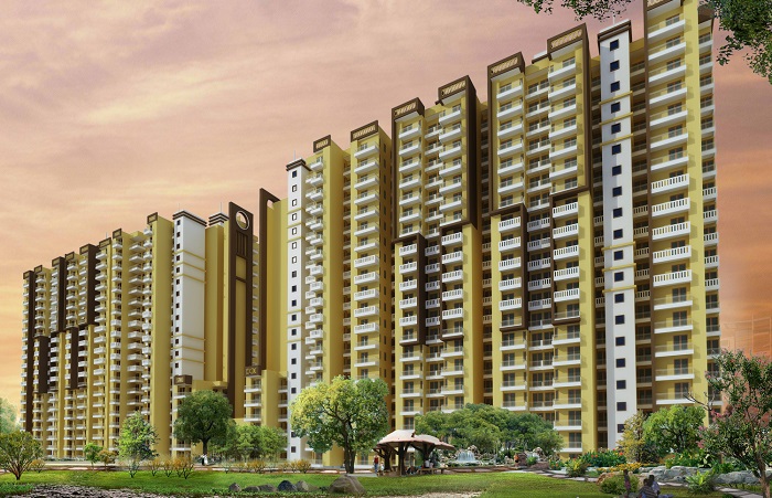 Ready To Move 4BHK Apartments In Crossing Republik Below 75 Lakhs